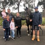 Peter & the kids with Savvy